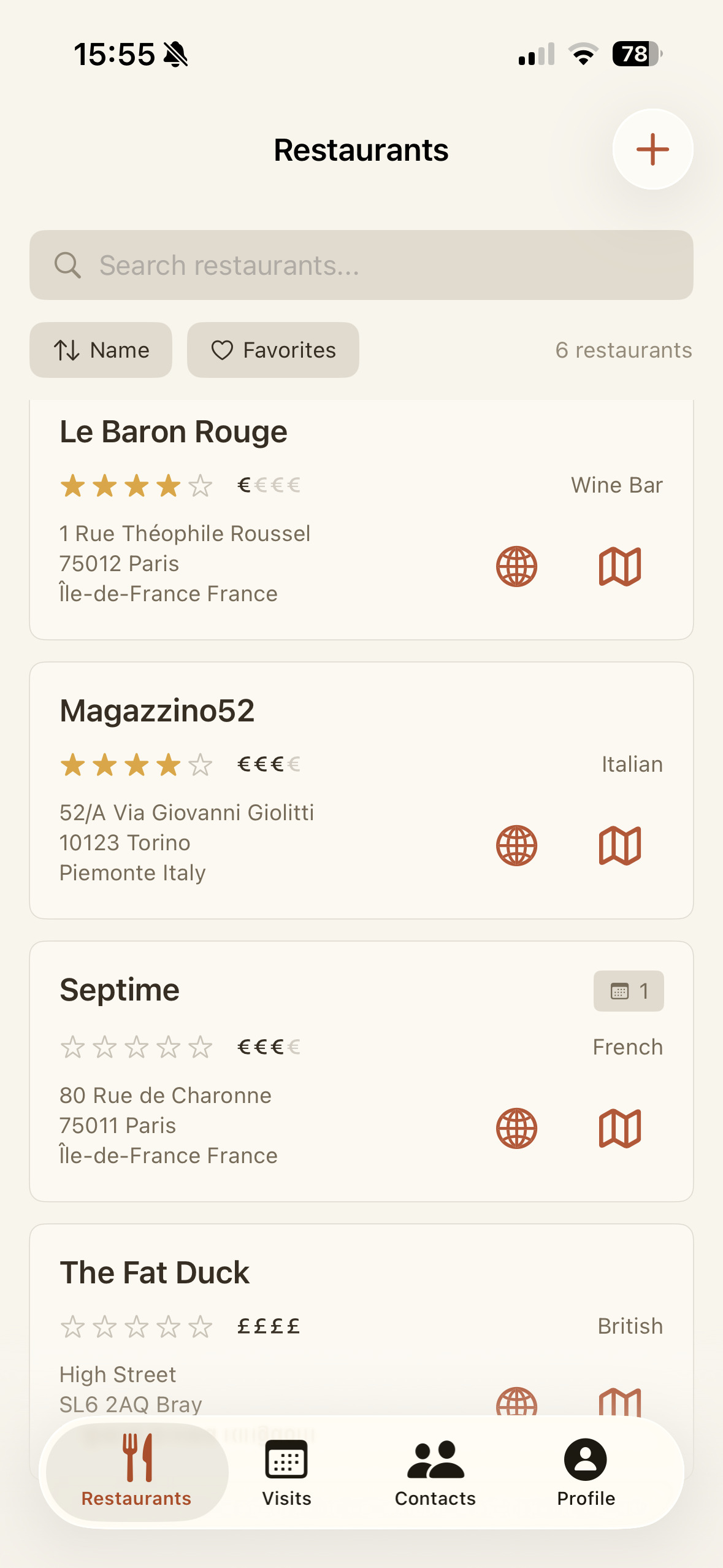 Keep every recommendation within reach.