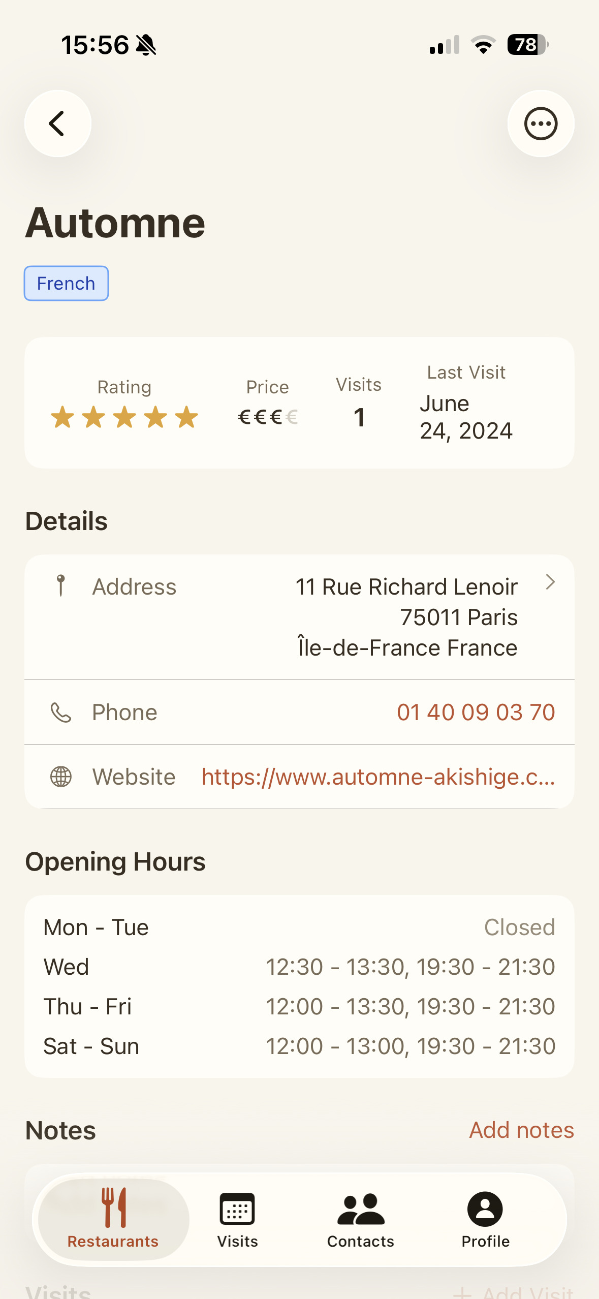 Save the details that make a place memorable.