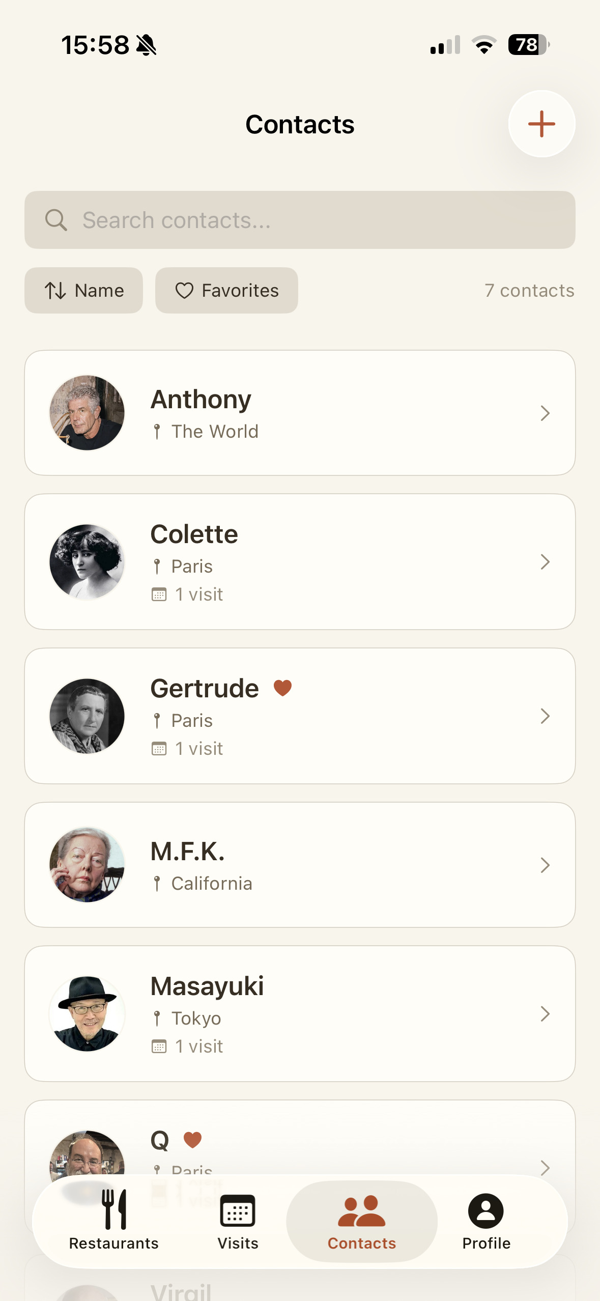 People and places stay connected.